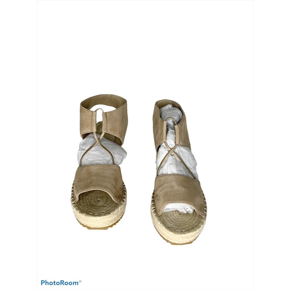 Eileen Fisher Agnes Espadrille Suede Wedge Sandal - Picture 2 of 4